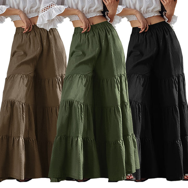 MARGARET מכנסיים רחבות לנשים