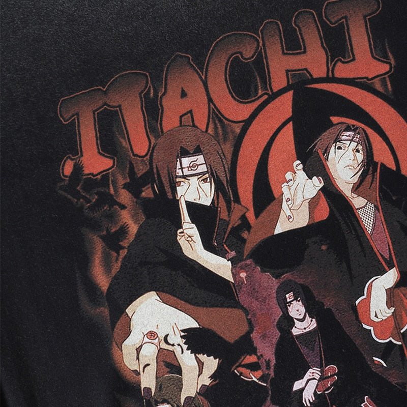 ITACHI חולצת אוברסייז